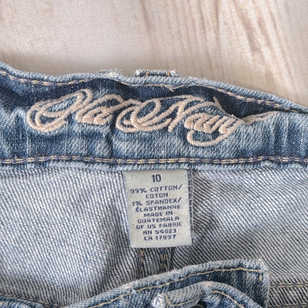 Denim frayed shorts - Picture 4 of 5